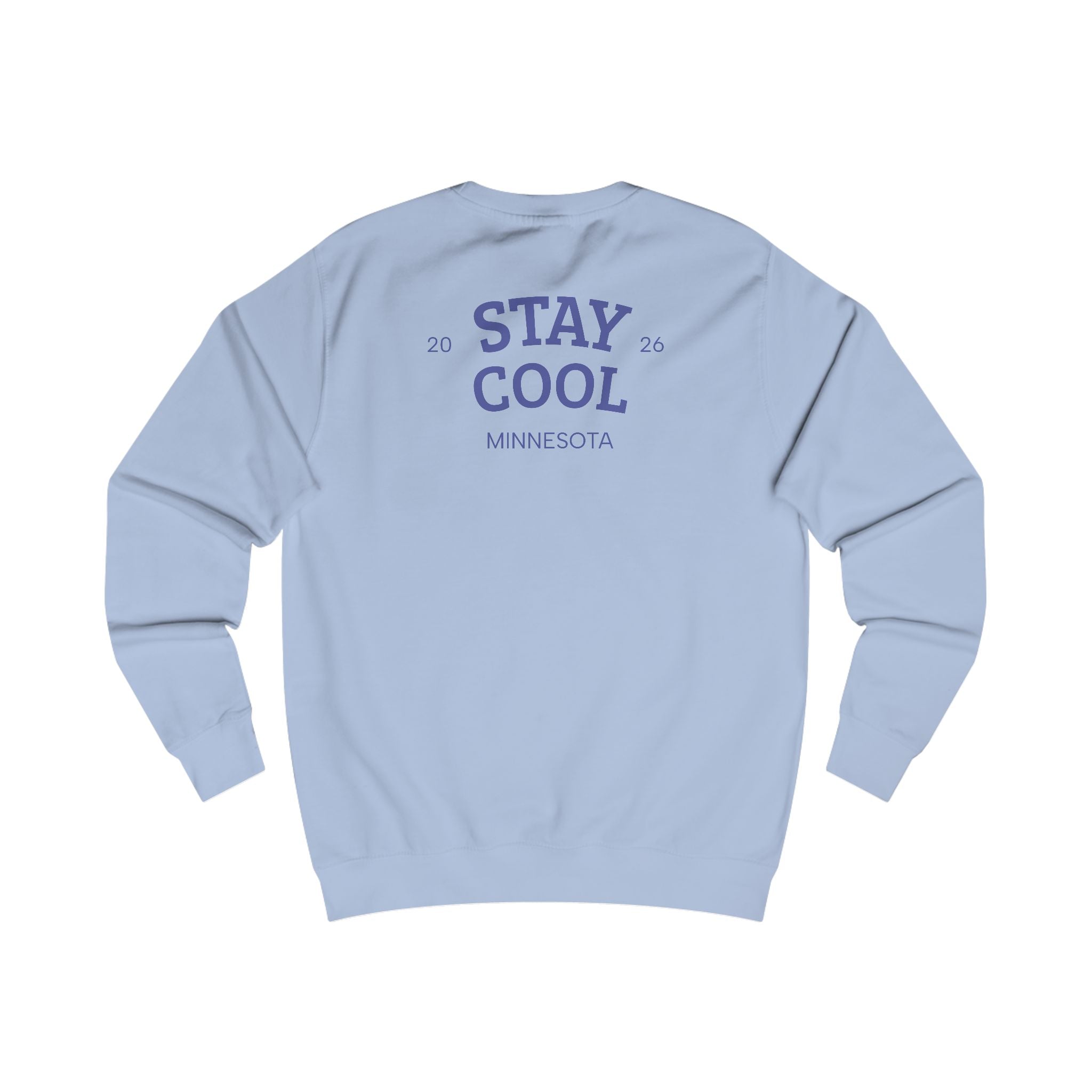 I LOVE Minnesota 'Stay Cool' Sweatshirt — Colorful State Map Graphic Cozy Crewneck