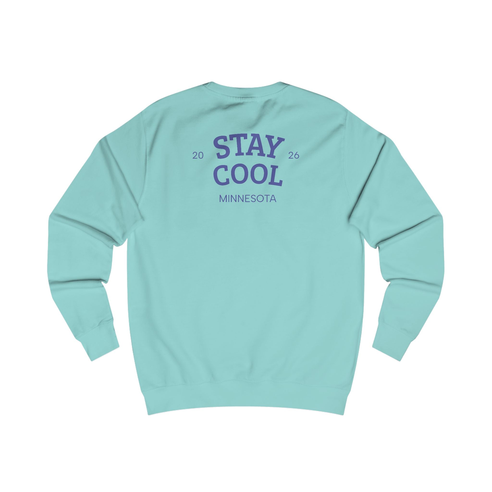 I LOVE Minnesota 'Stay Cool' Sweatshirt — Colorful State Map Graphic Cozy Crewneck