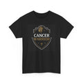 Cancer Warrior T-Shirt — Inspirational Lion Shield Tee for Survivors & Supporters