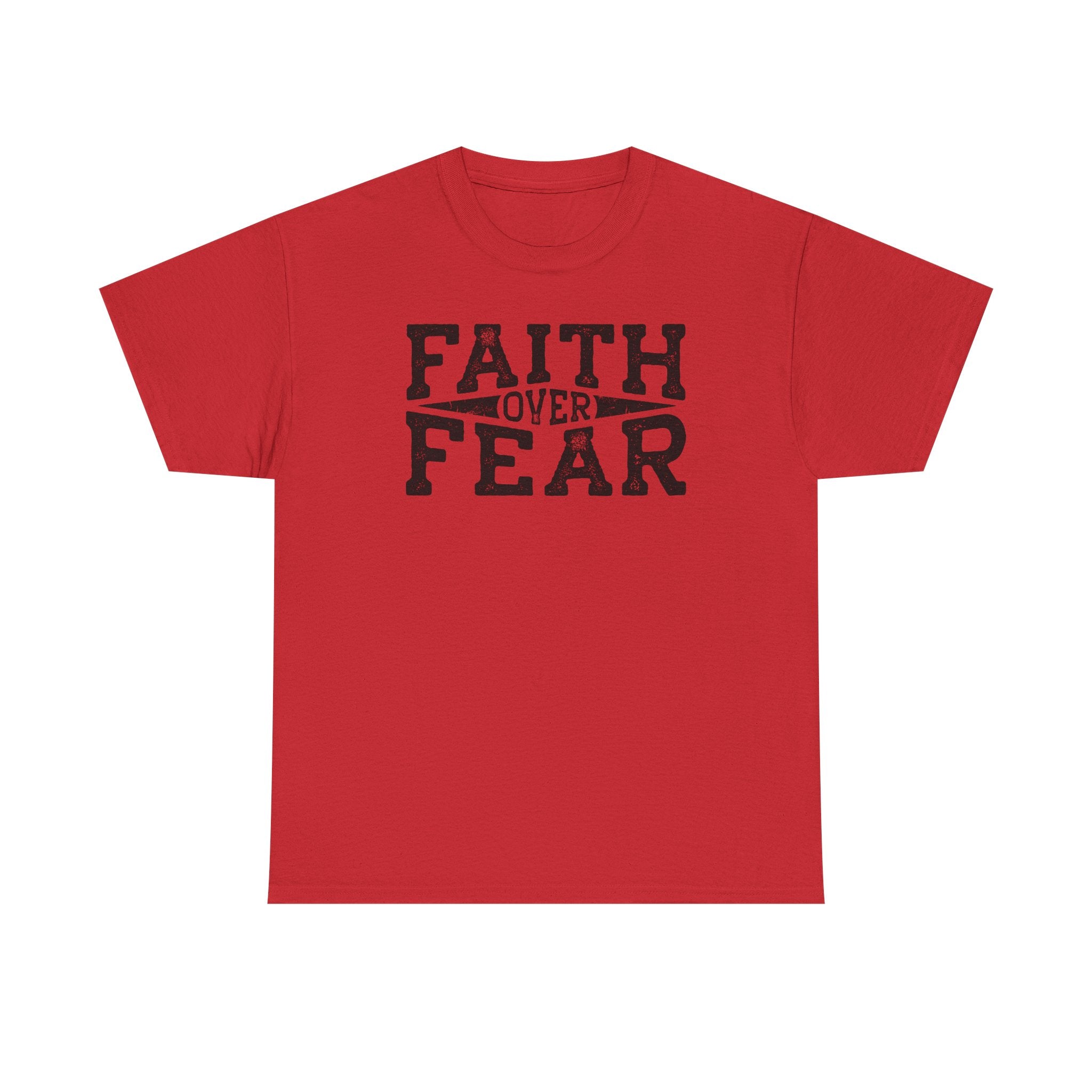 Faith Over Fear T‑Shirt — Inspirational Christian Tee