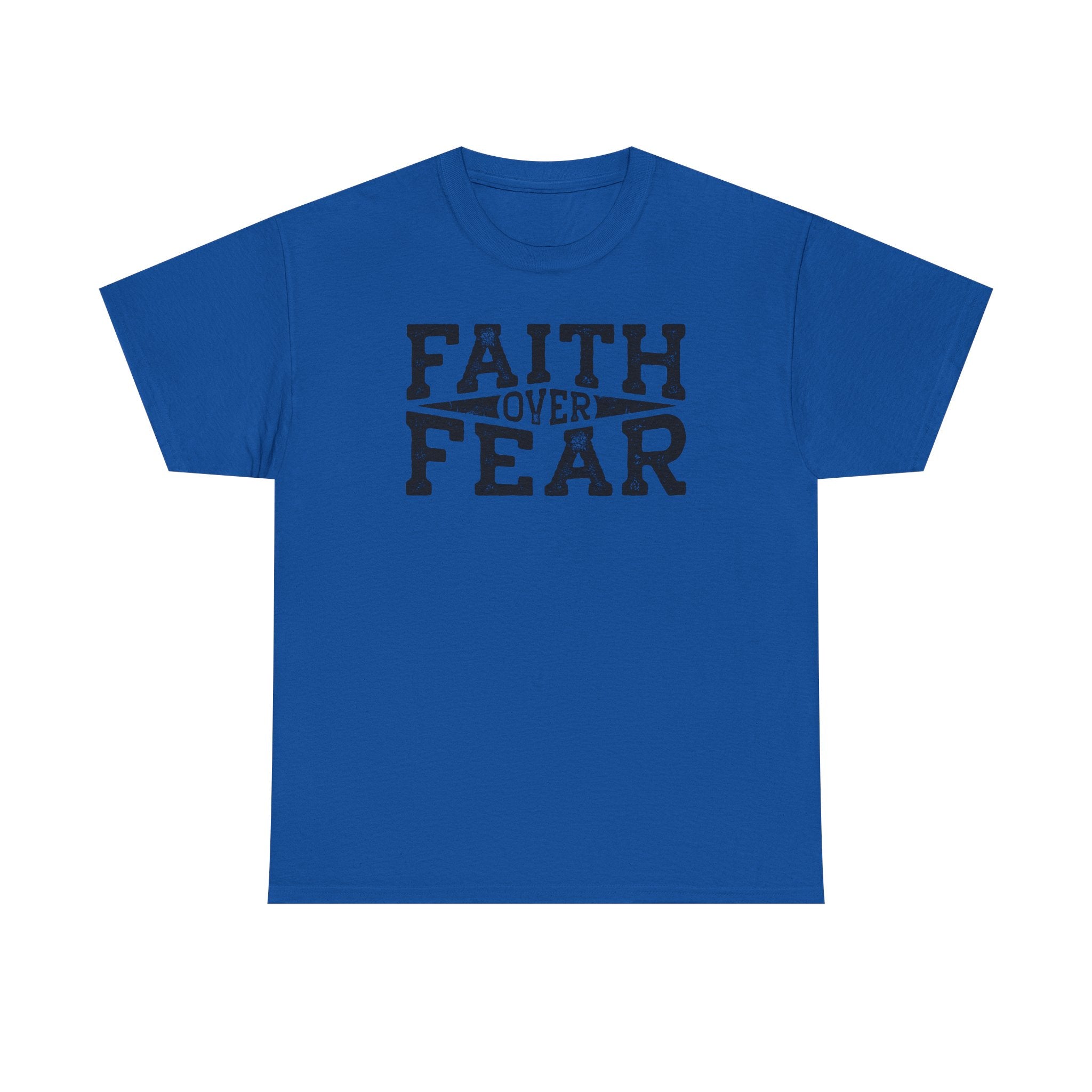 Faith Over Fear T‑Shirt — Inspirational Christian Tee