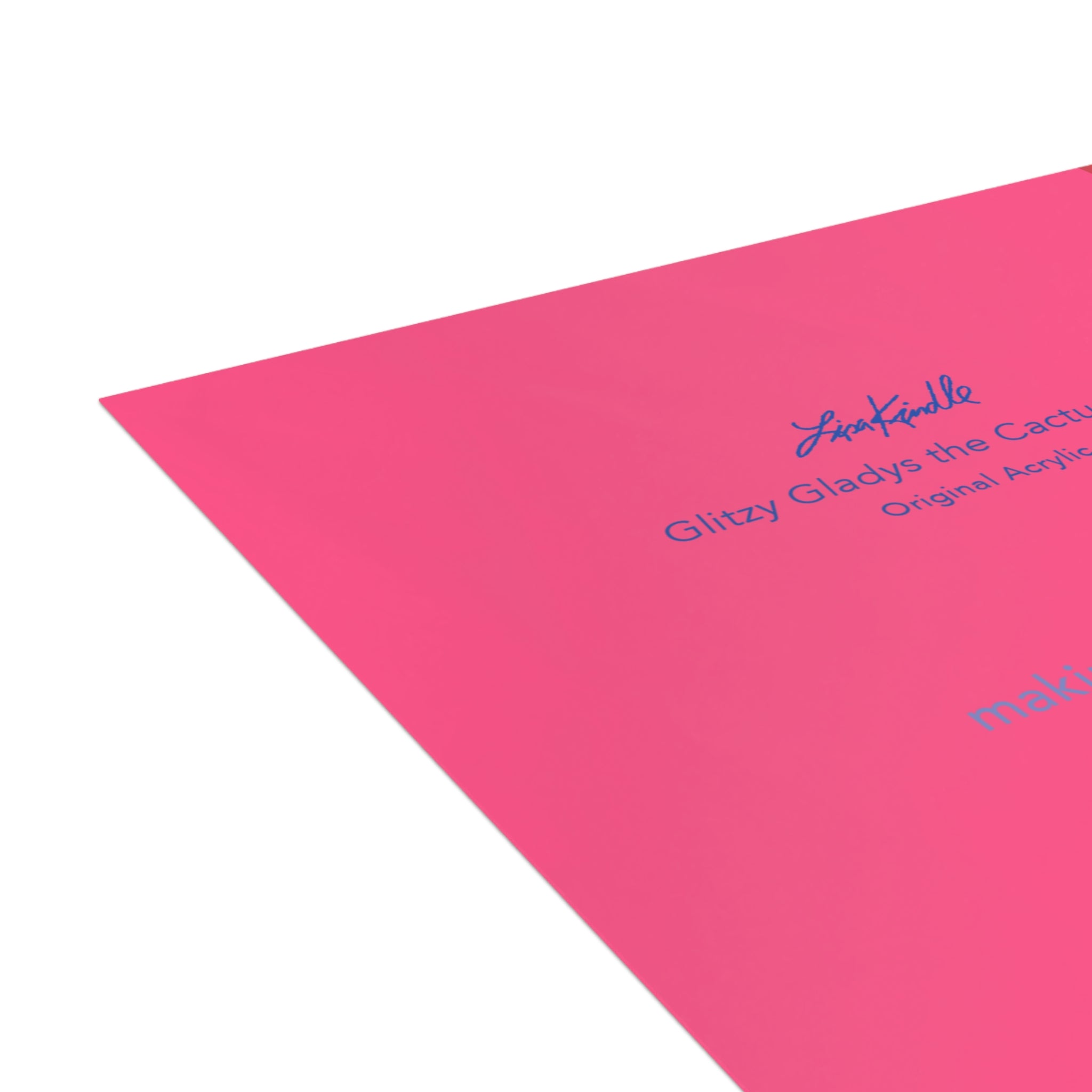 Glitzy Gladys the Diva Cactus — Playful Sunglasses Succulent Note Cards (Set of 1, 10, 30, 50)