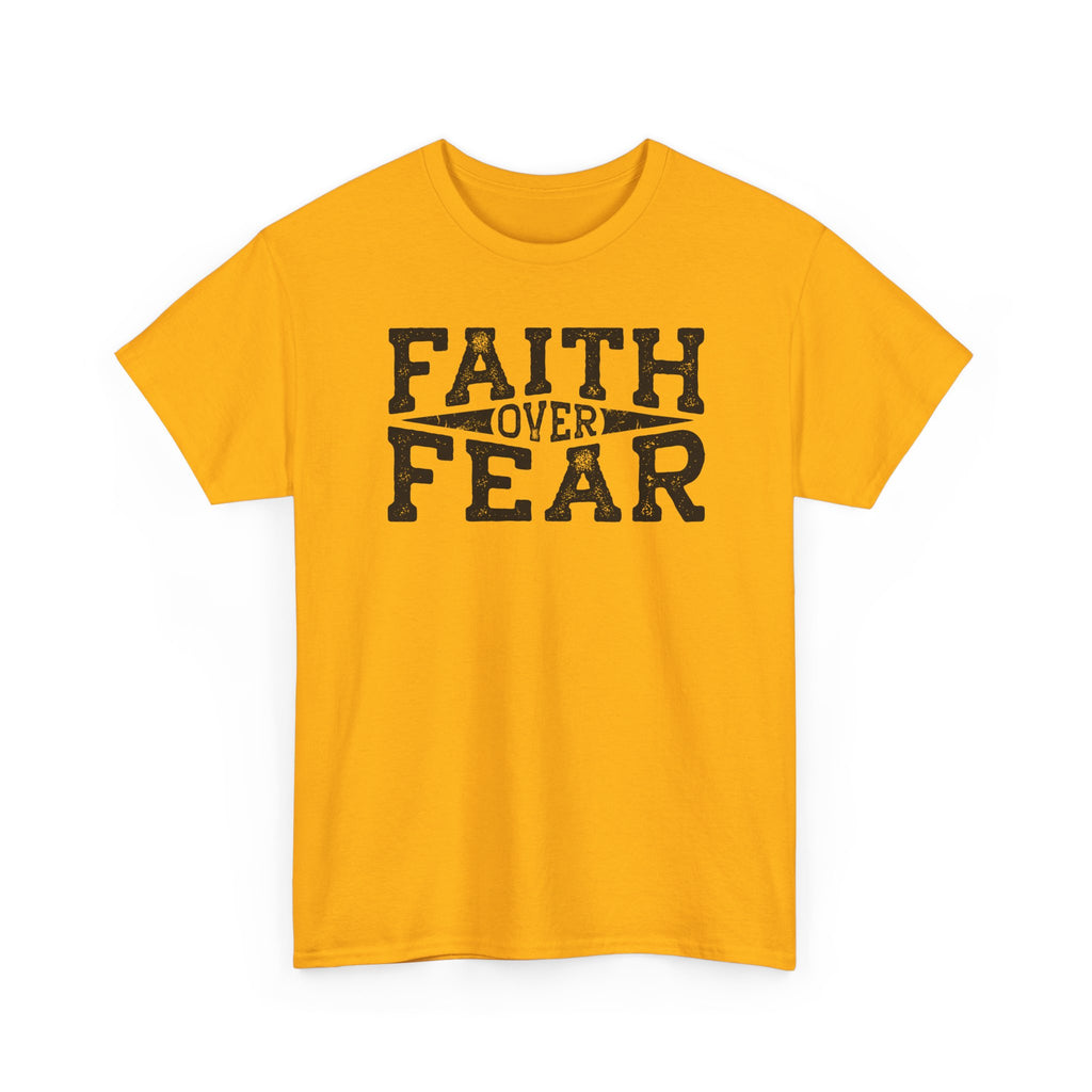 Faith Over Fear T‑Shirt — Inspirational Christian Tee
