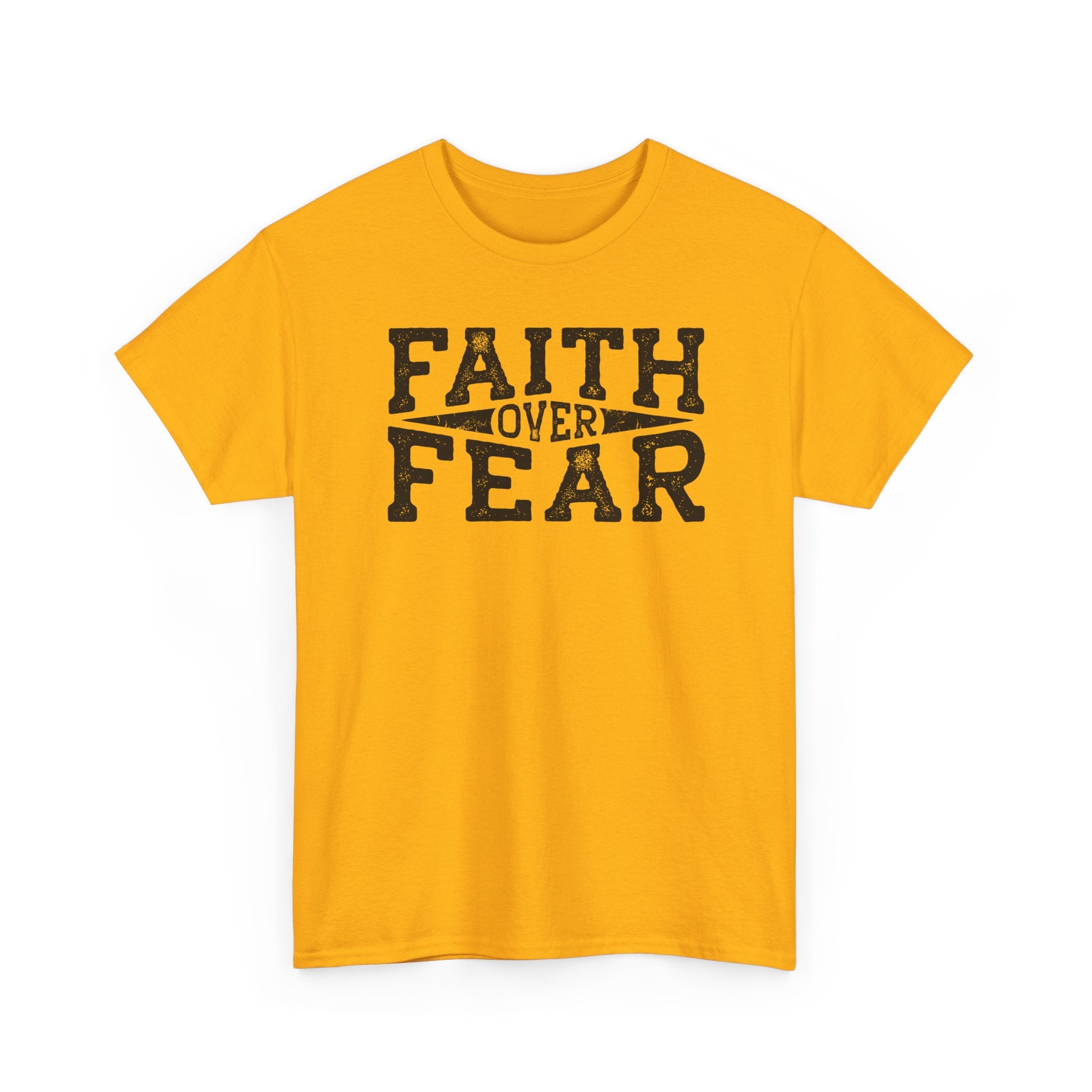 Faith Over Fear T‑Shirt — Inspirational Christian Tee