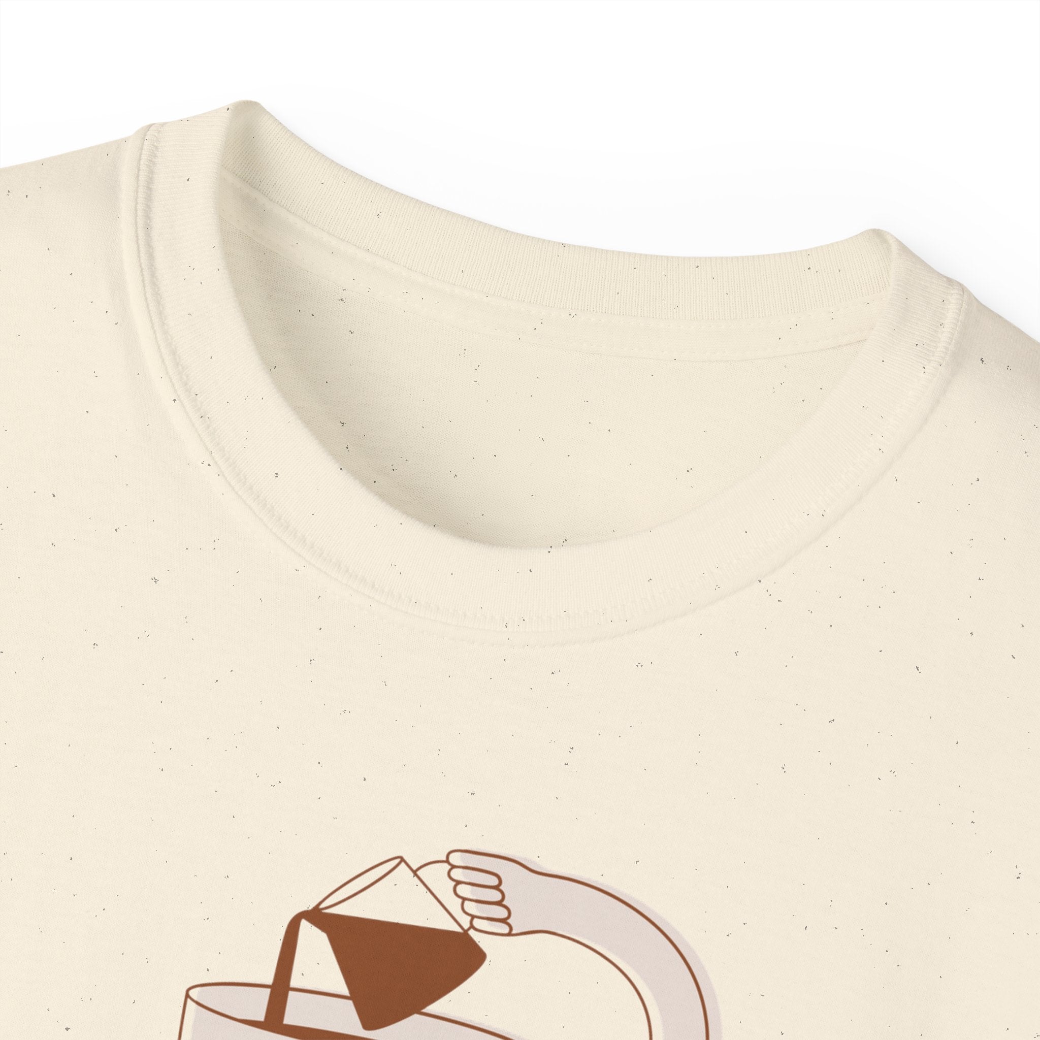 Coffee & Possibility Tee — 'Mornings Are for Possibility' Graphic T-Shirt