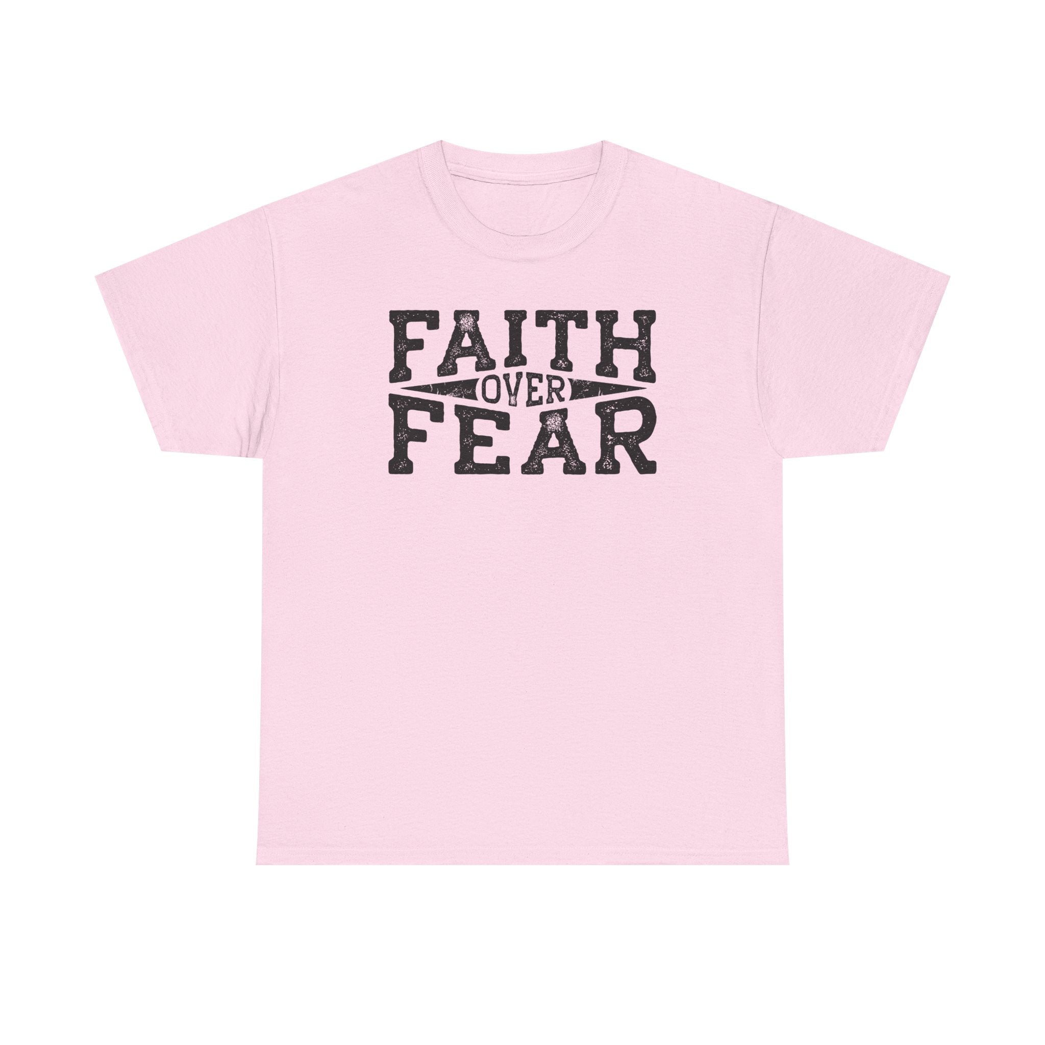 Faith Over Fear T‑Shirt — Inspirational Christian Tee