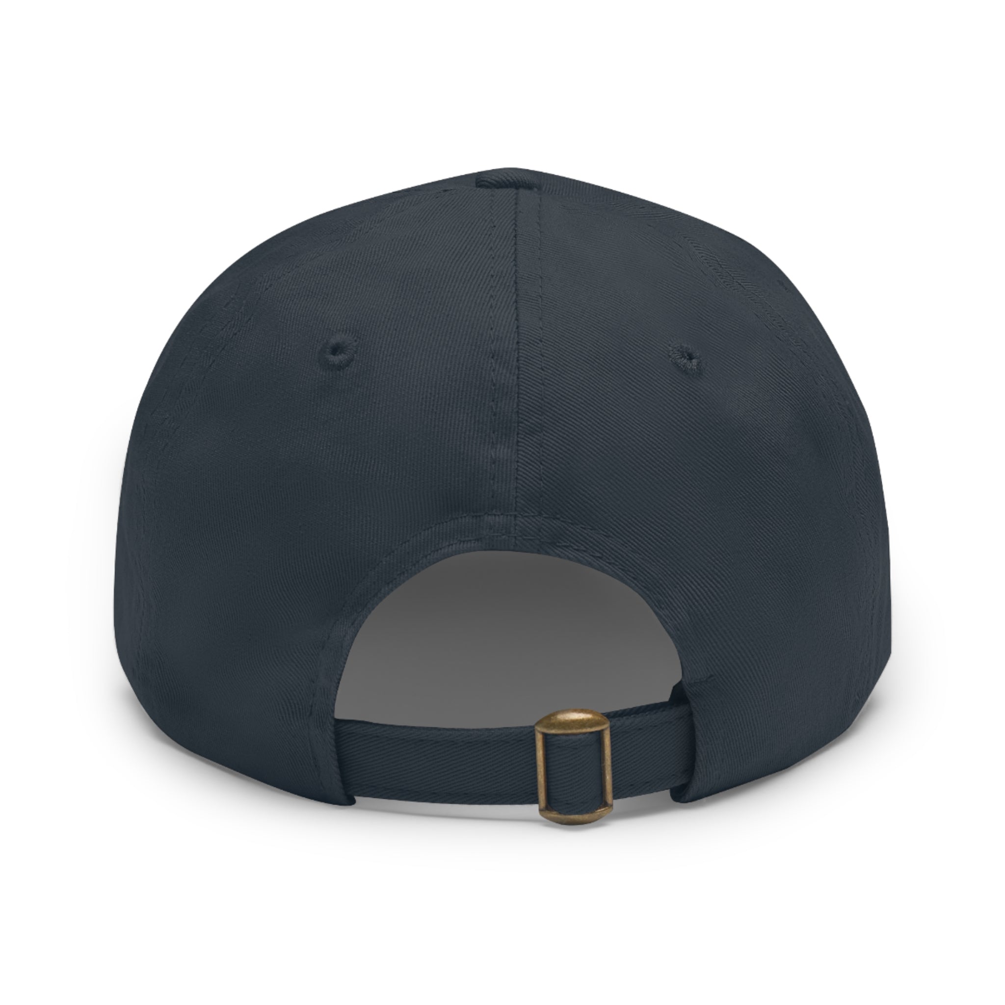 Faith Over Fear Leather Patch Dad Hat — Inspirational Christian Baseball Cap