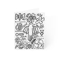 Spirit Life Coloring Greeting Card - Blank Inside (Single or Multi-Pack)