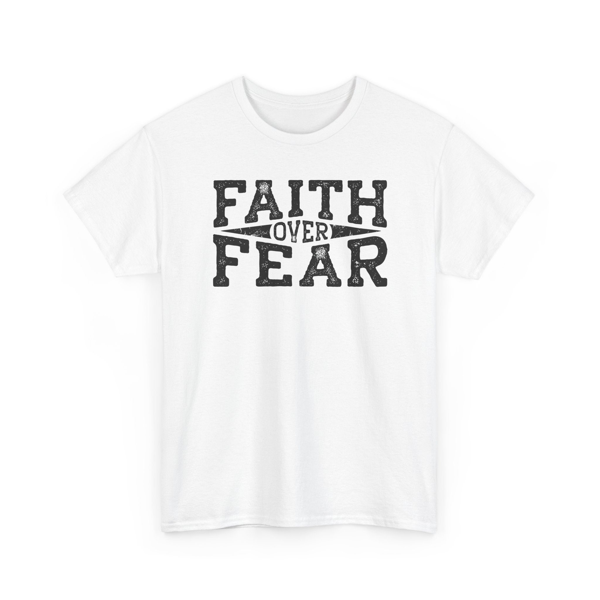 Faith Over Fear T‑Shirt — Inspirational Christian Tee