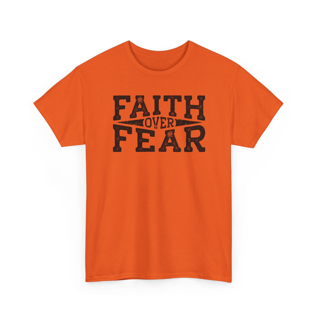 Faith Over Fear T‑Shirt — Inspirational Christian Tee