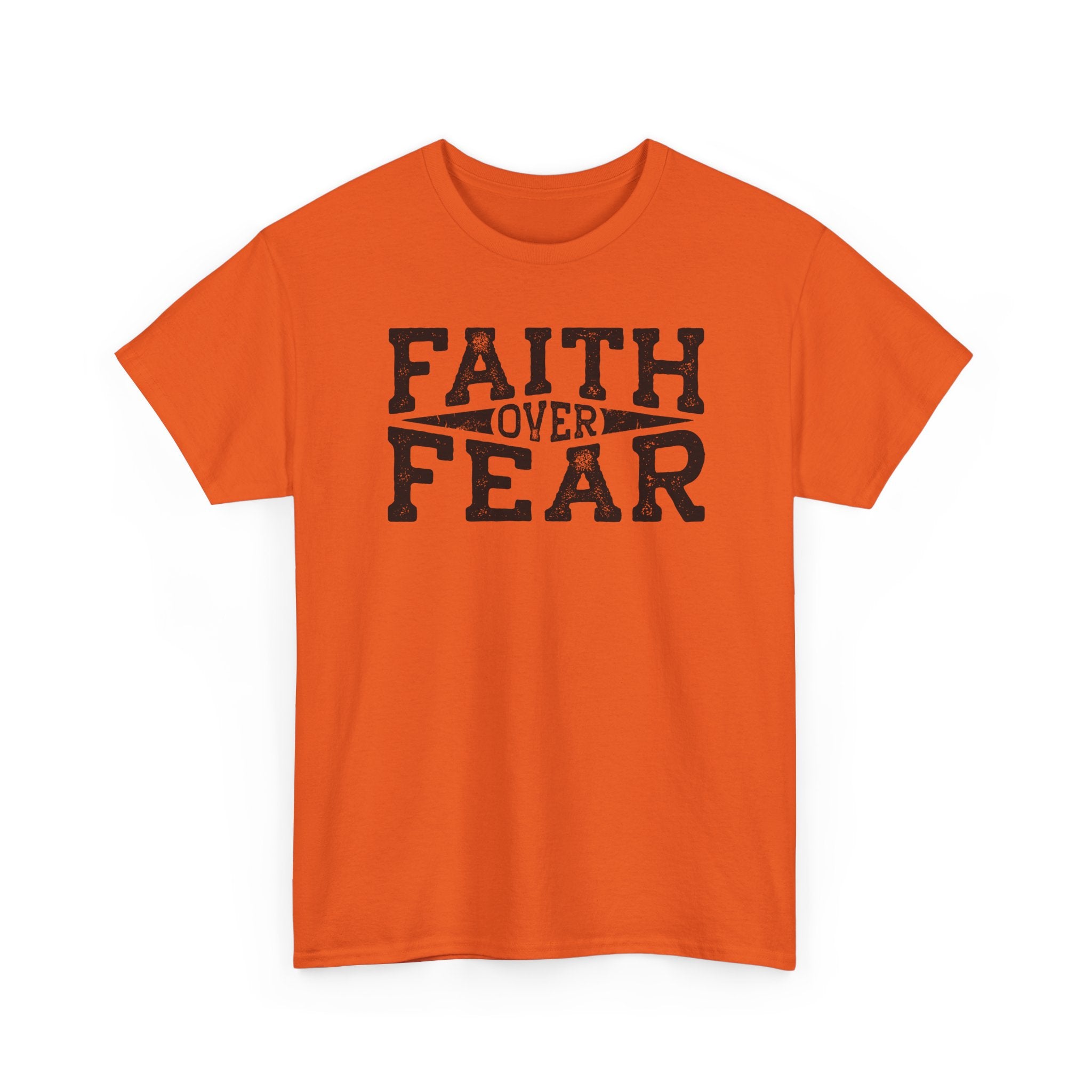 Faith Over Fear T‑Shirt — Inspirational Christian Tee