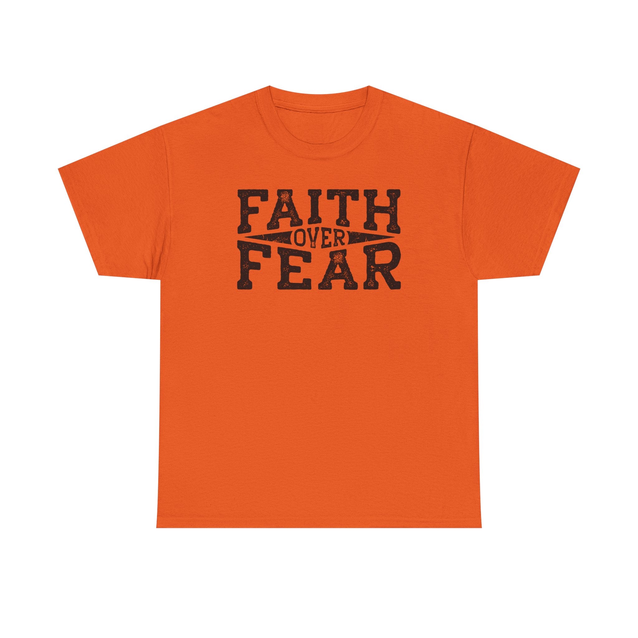 Faith Over Fear T‑Shirt — Inspirational Christian Tee