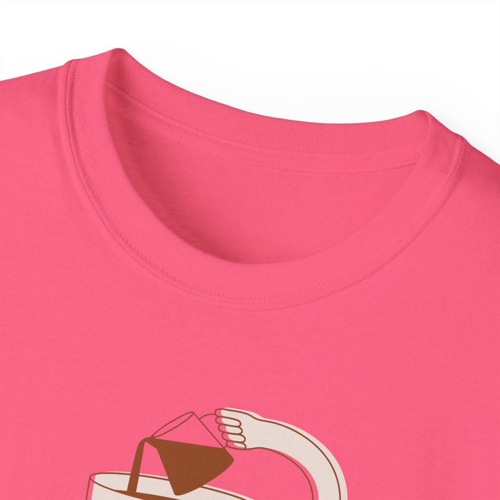 Coffee & Possibility Tee — 'Mornings Are for Possibility' Graphic T-Shirt