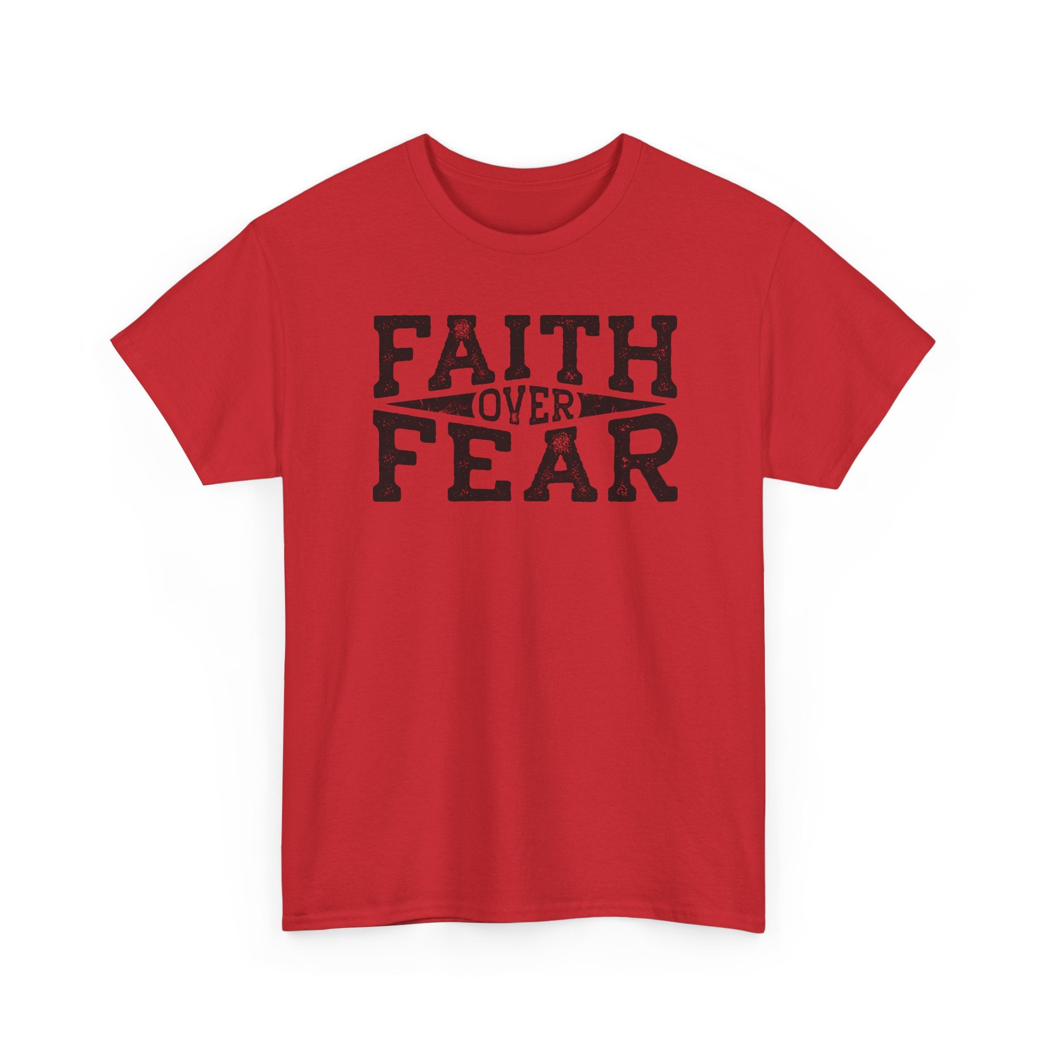 Faith Over Fear T‑Shirt — Inspirational Christian Tee