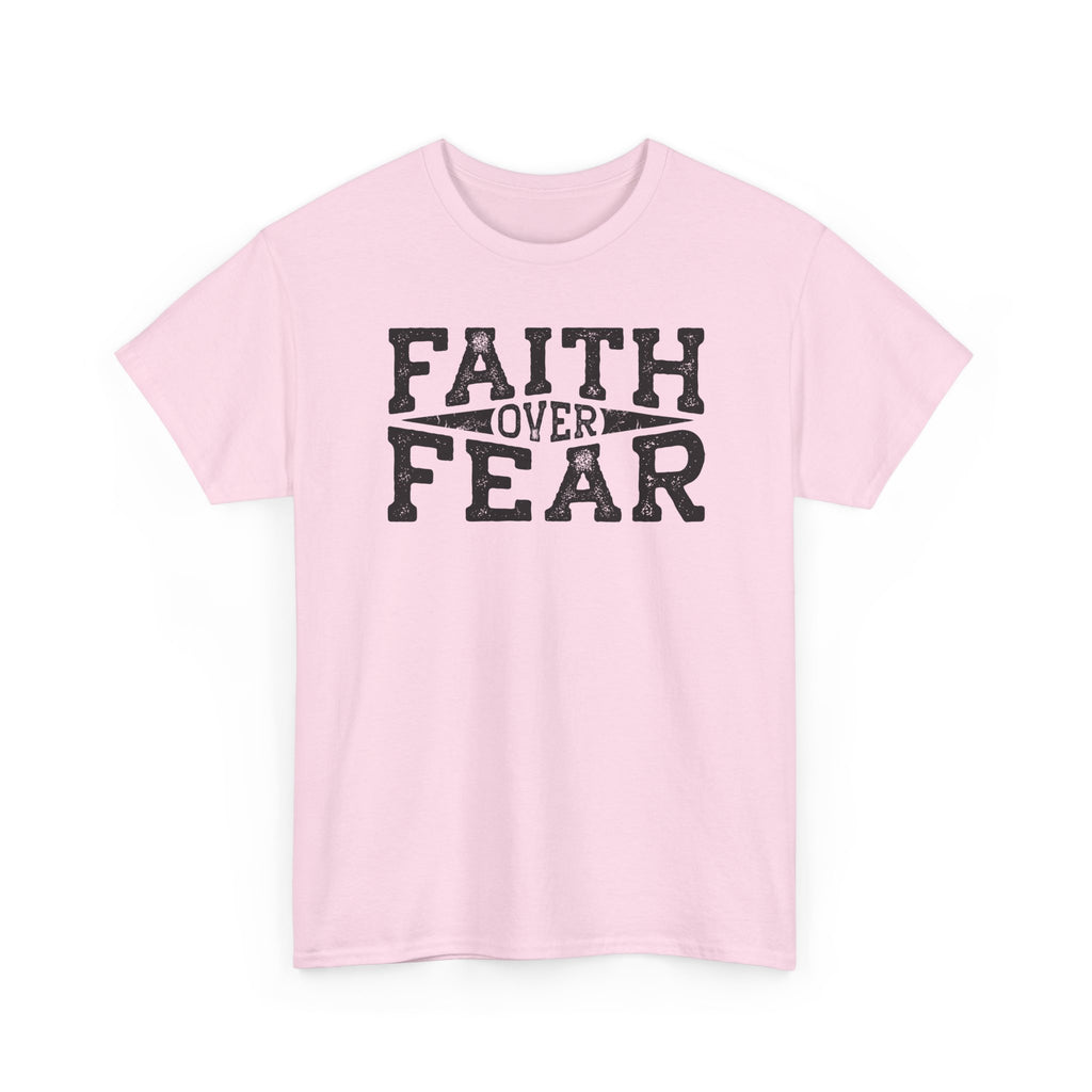 Faith Over Fear T‑Shirt — Inspirational Christian Tee