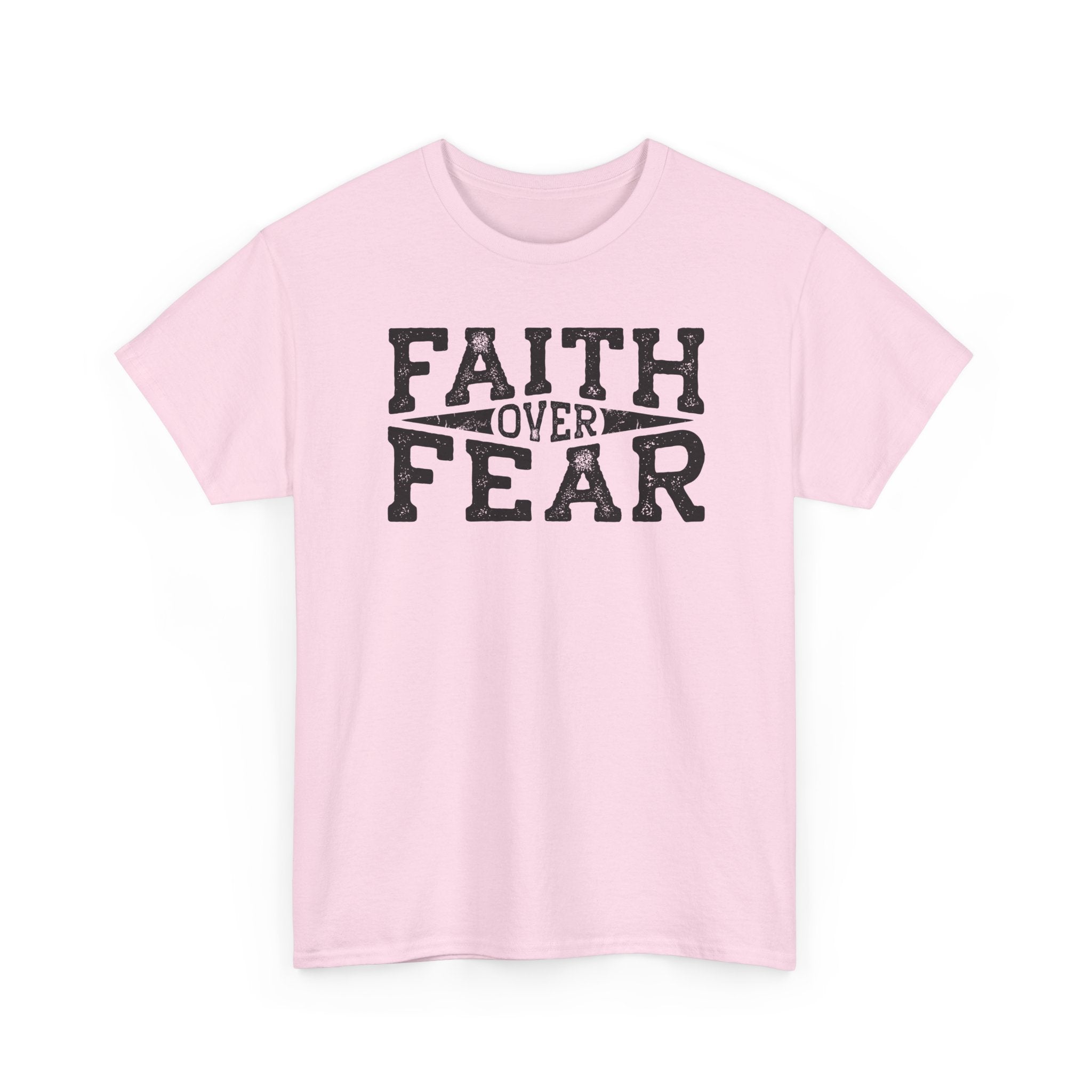 Faith Over Fear T‑Shirt — Inspirational Christian Tee