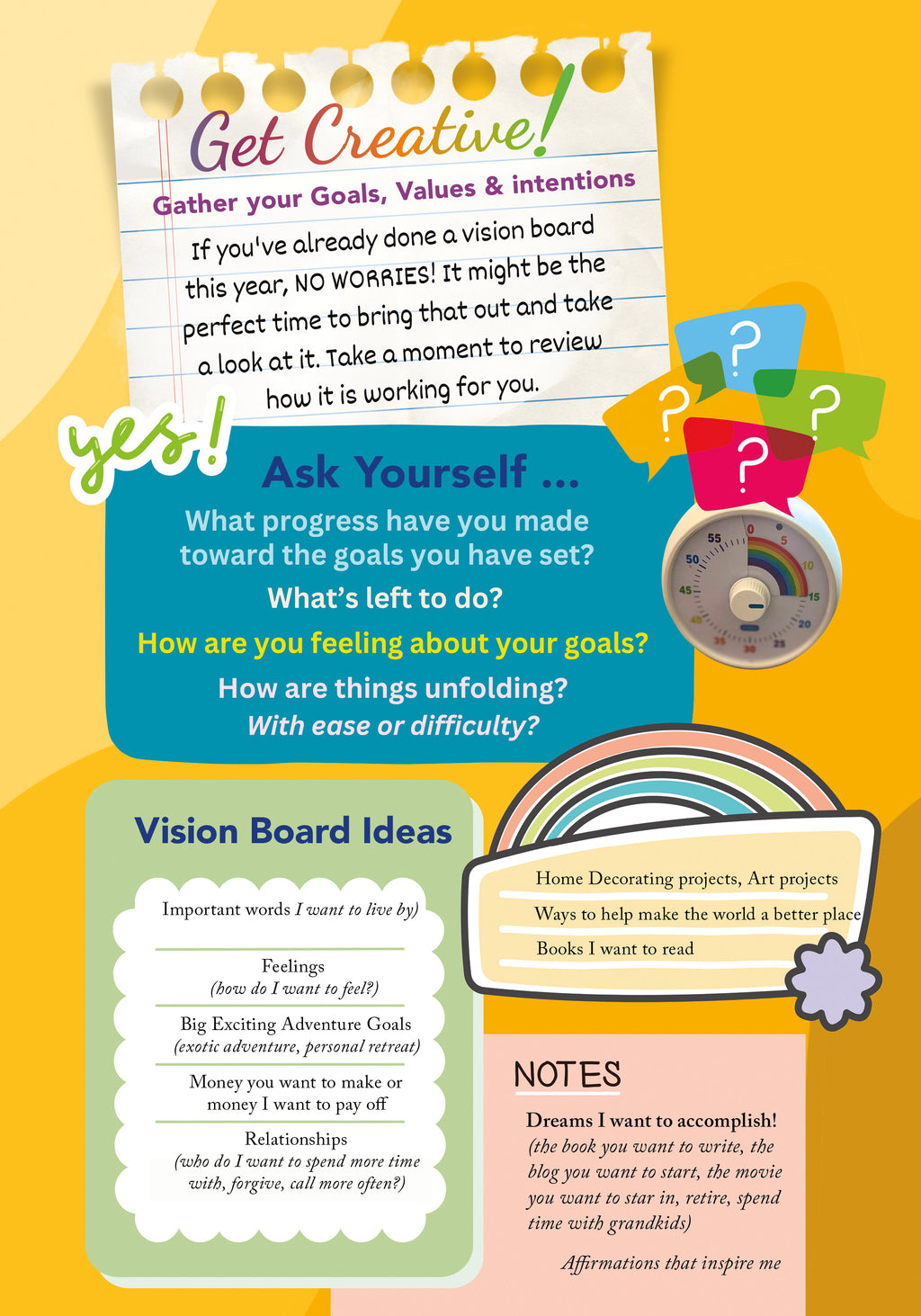 Color Affirmation Workbook and Journal
