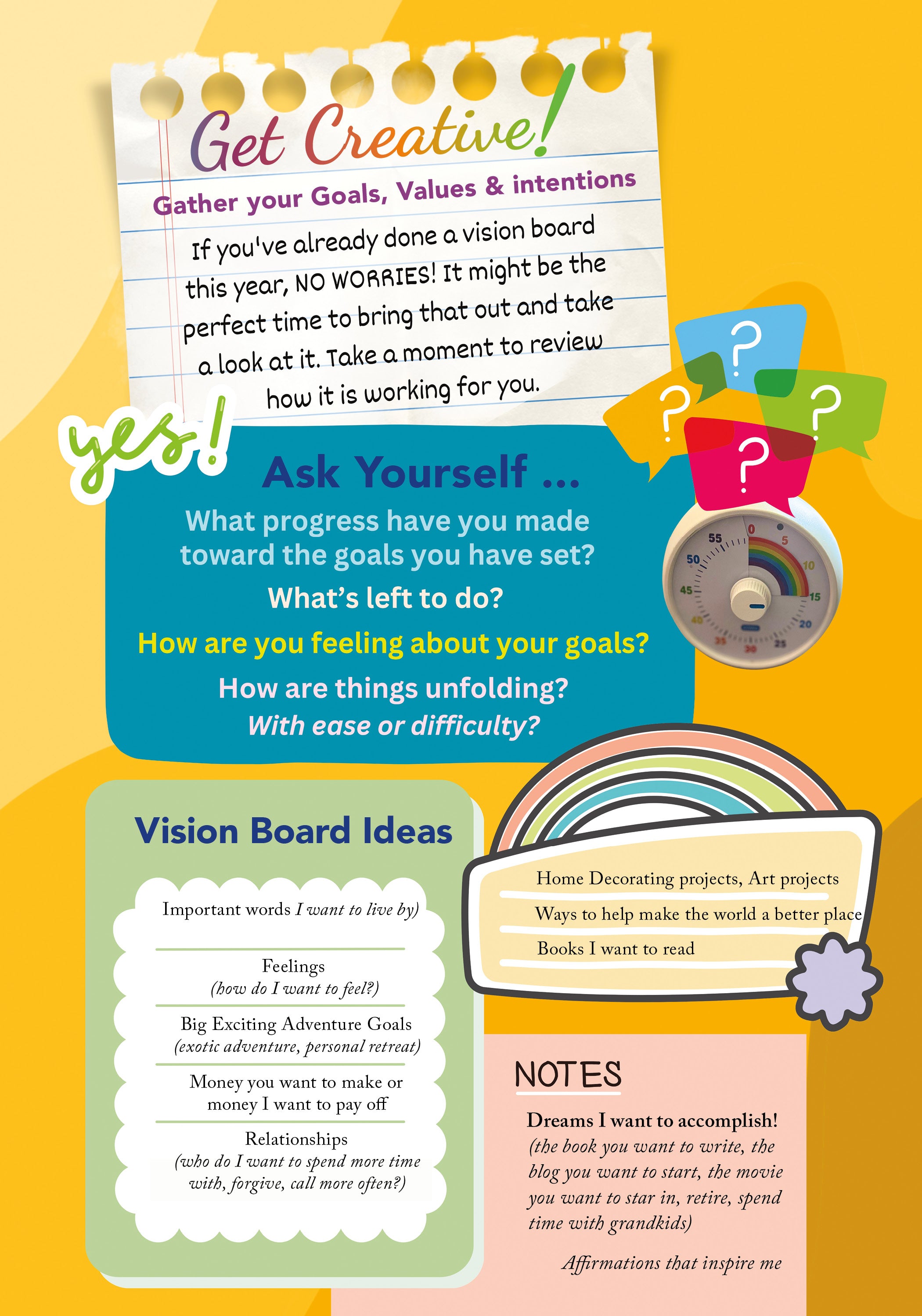 Color Affirmation Workbook and Journal