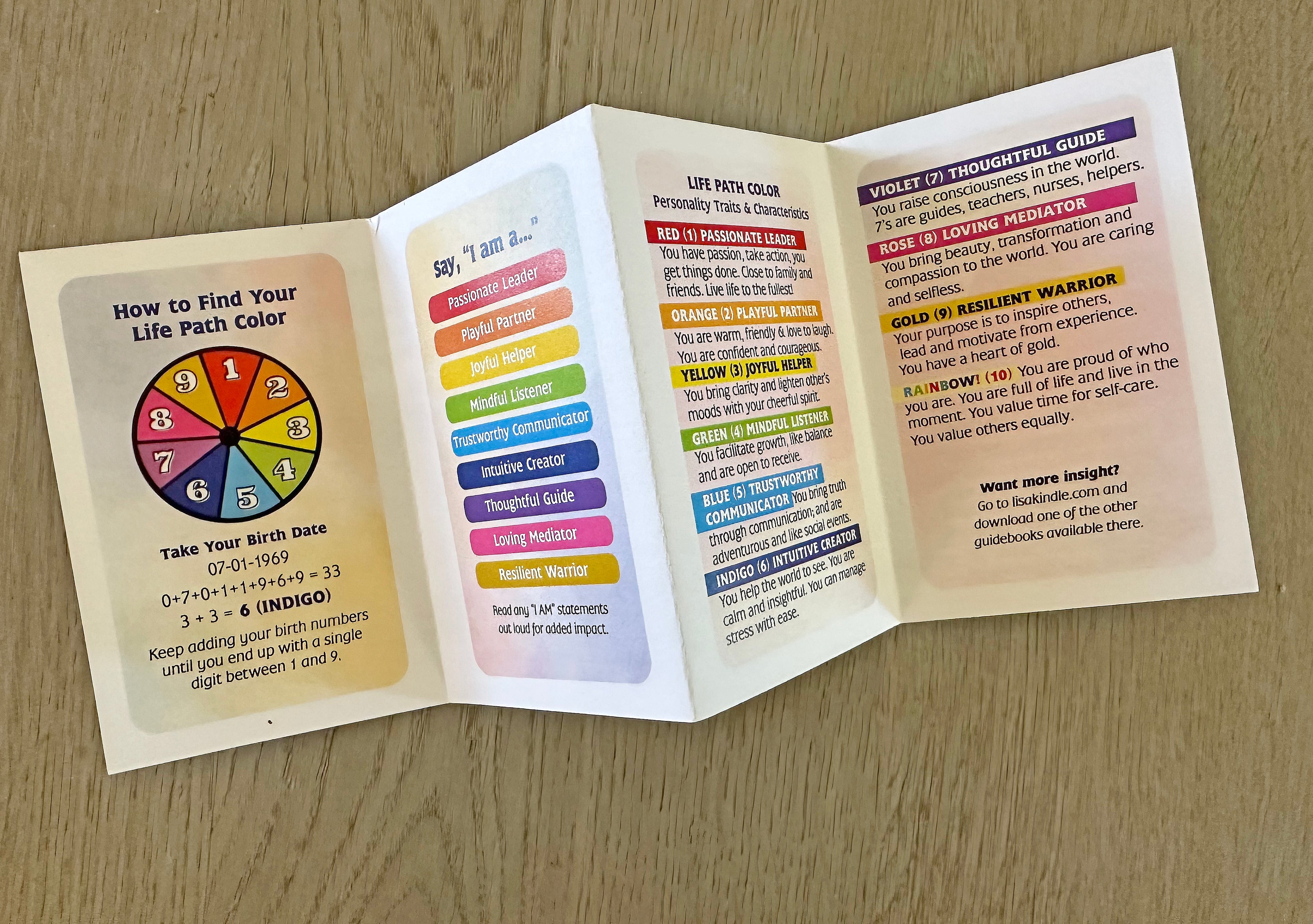 Color Affirmation Deck© CLASSIC