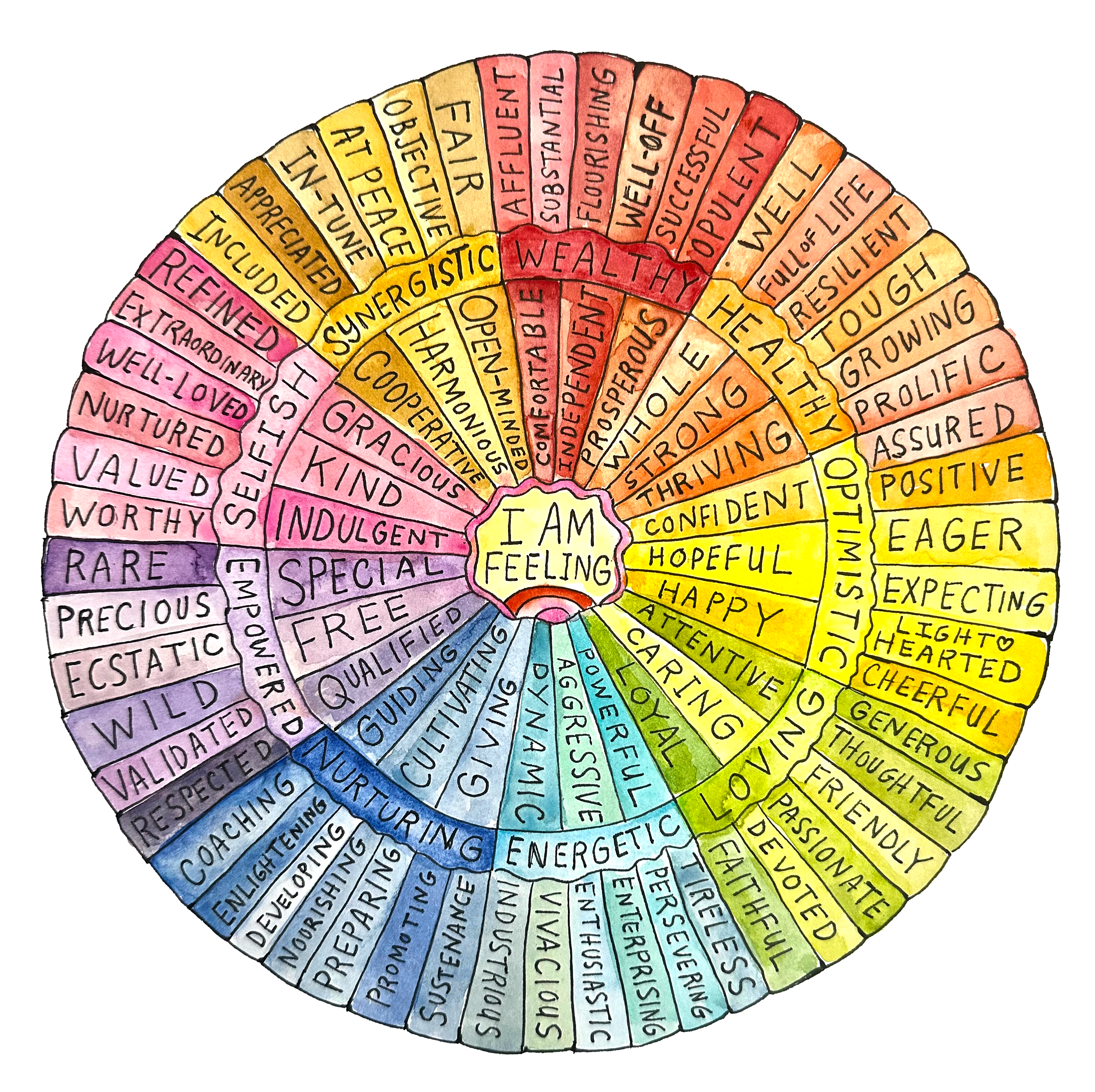 Color Affirmation Workbook and Journal