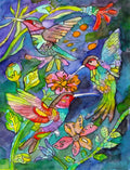 Bird & Bloom Collection: Set of 3 blank note cards