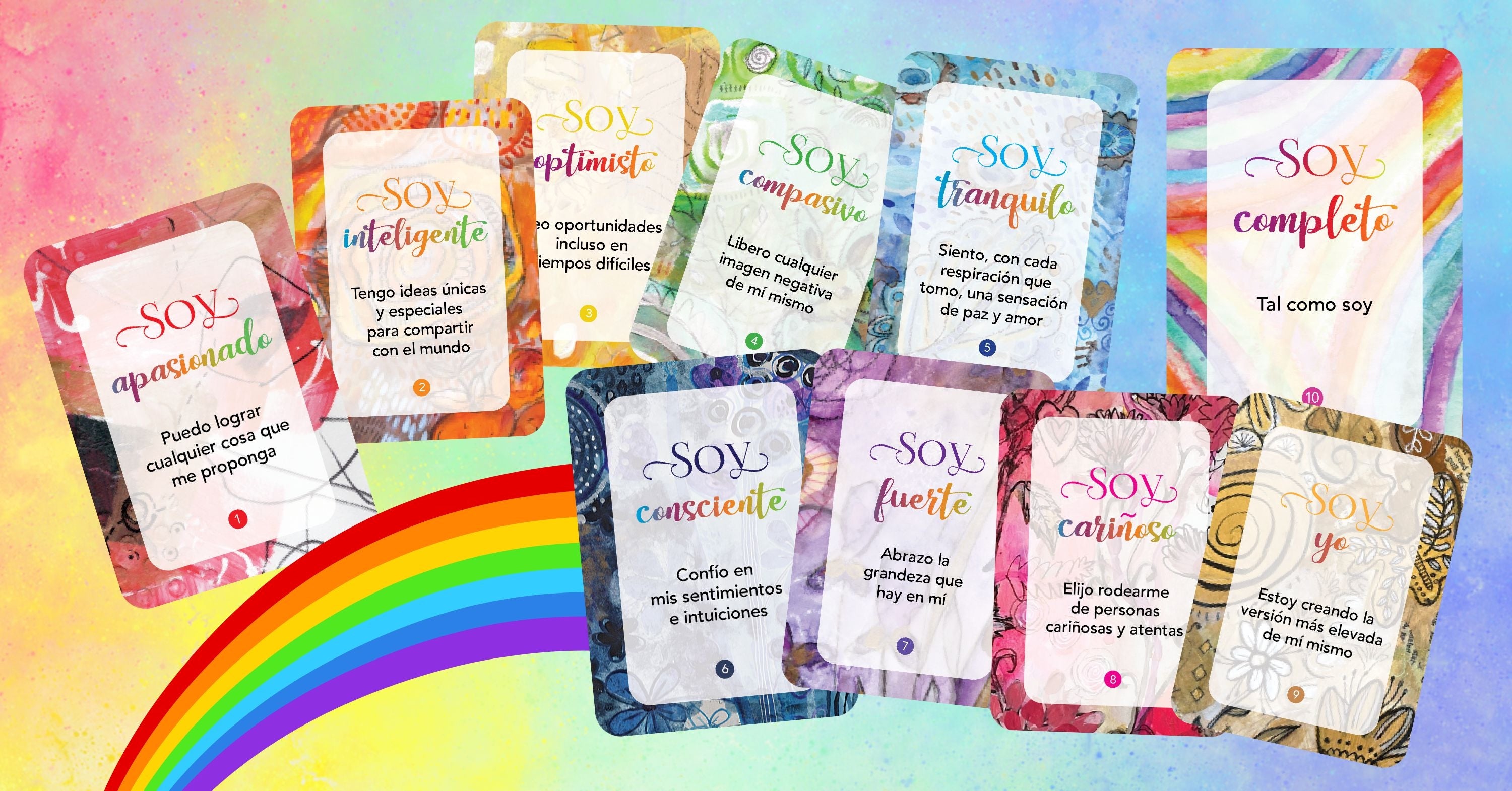 PRESALE: La Baraja de Afirmaciones de Color — Spanish Edition