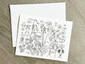 Spirit Life - Single Blank Note Card