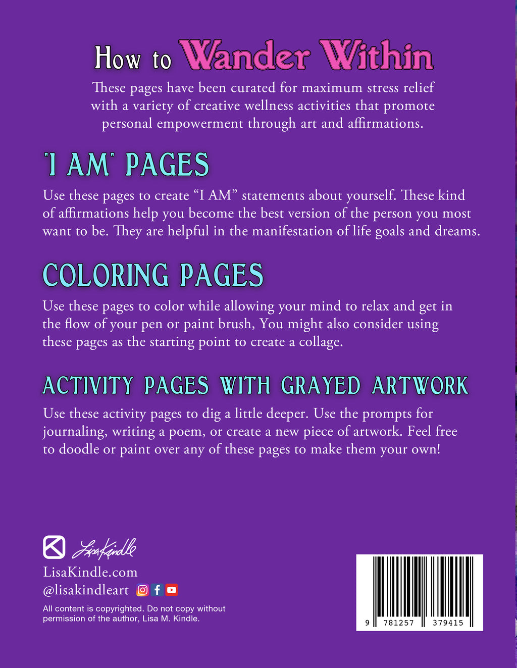 Wander Within: A Coloring Book to Soothe the Soul