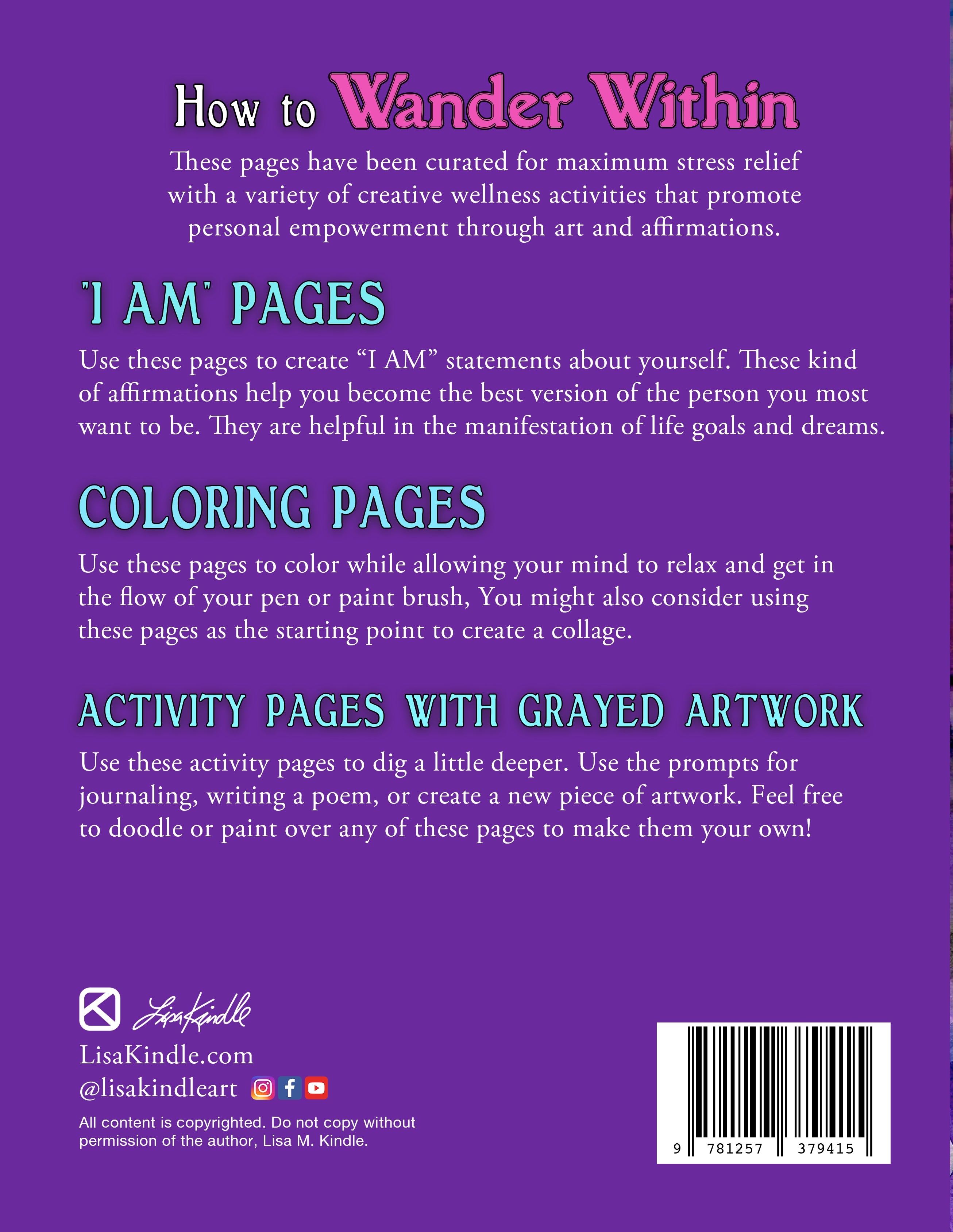 Wander Within: A Coloring Book to Soothe the Soul