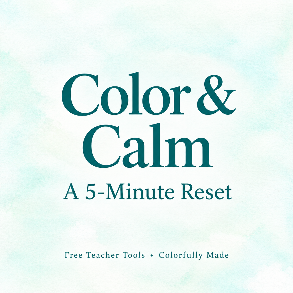 Square Color & Calm graphic